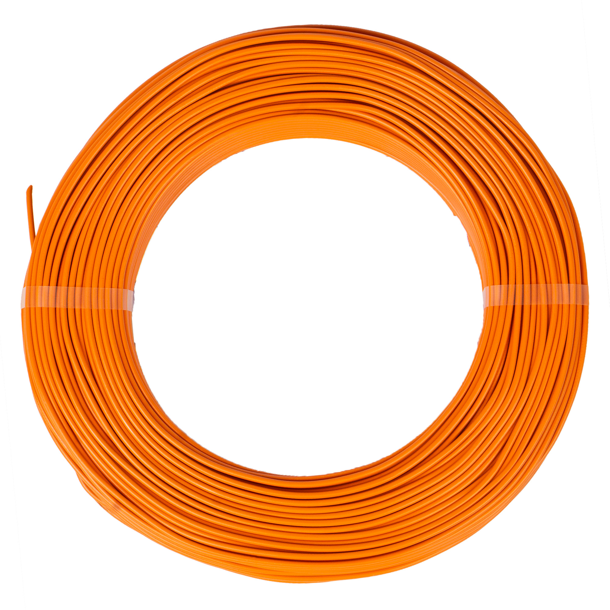 HSB Aderleitung H07V-U 1x1,5 mm² Ring 100 m, orange