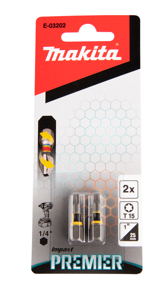 Makita Torsion Bit T15 Impact Premier