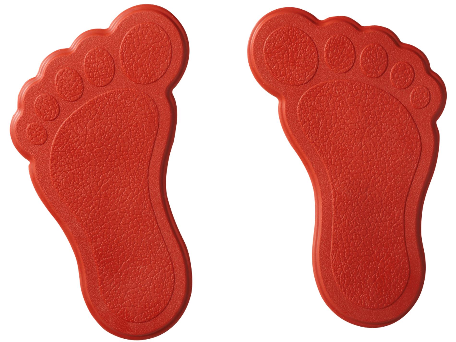 006512-1   MINISICHERHEITSEINLAGEN FUß ROT