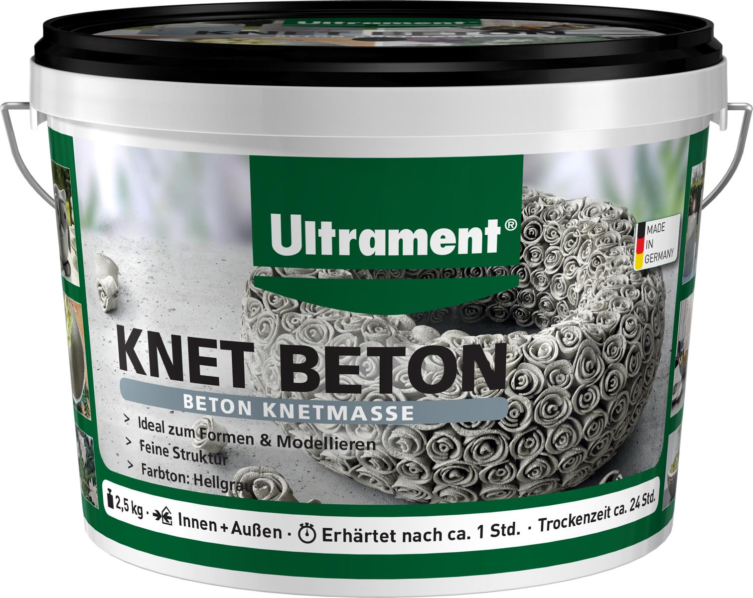 Ultrament Knet Beton grau, 2,5kg