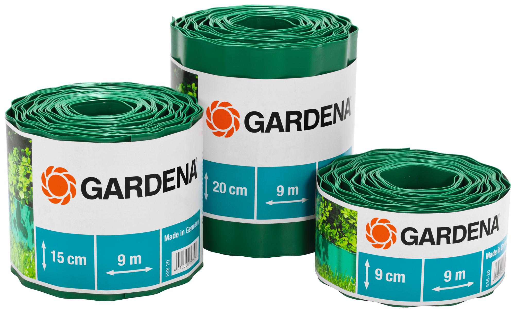 Gardena Raseneinfassung grün, 20cmx9m
