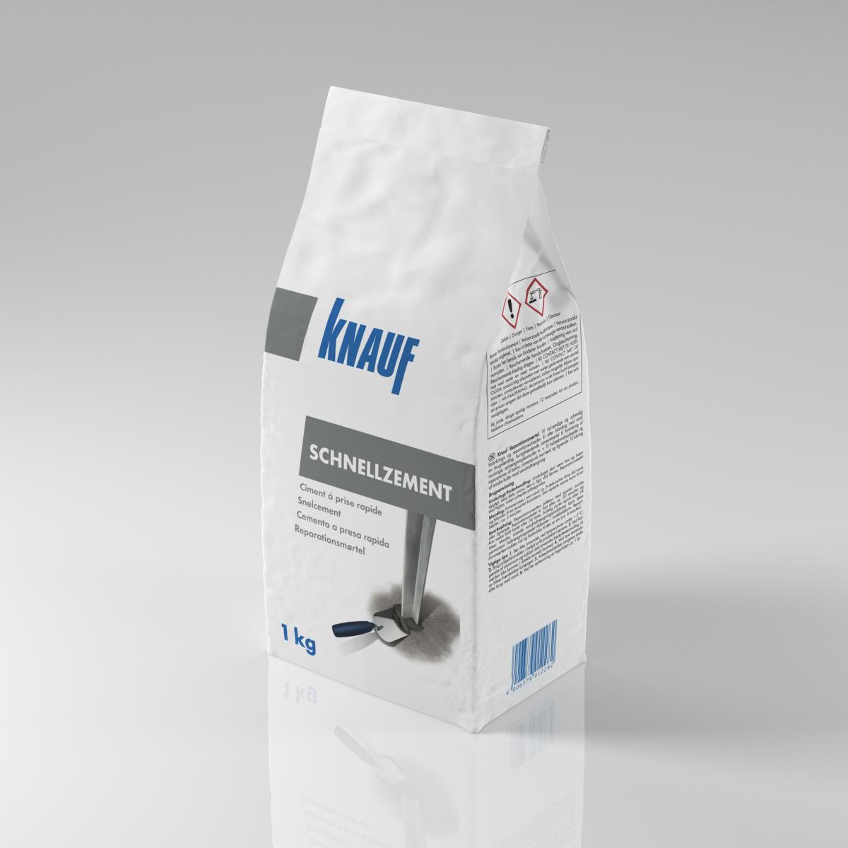 4006379012282_Schnellzement-1kg_Produkt_1 Knauf Schnellzement, 1 kg