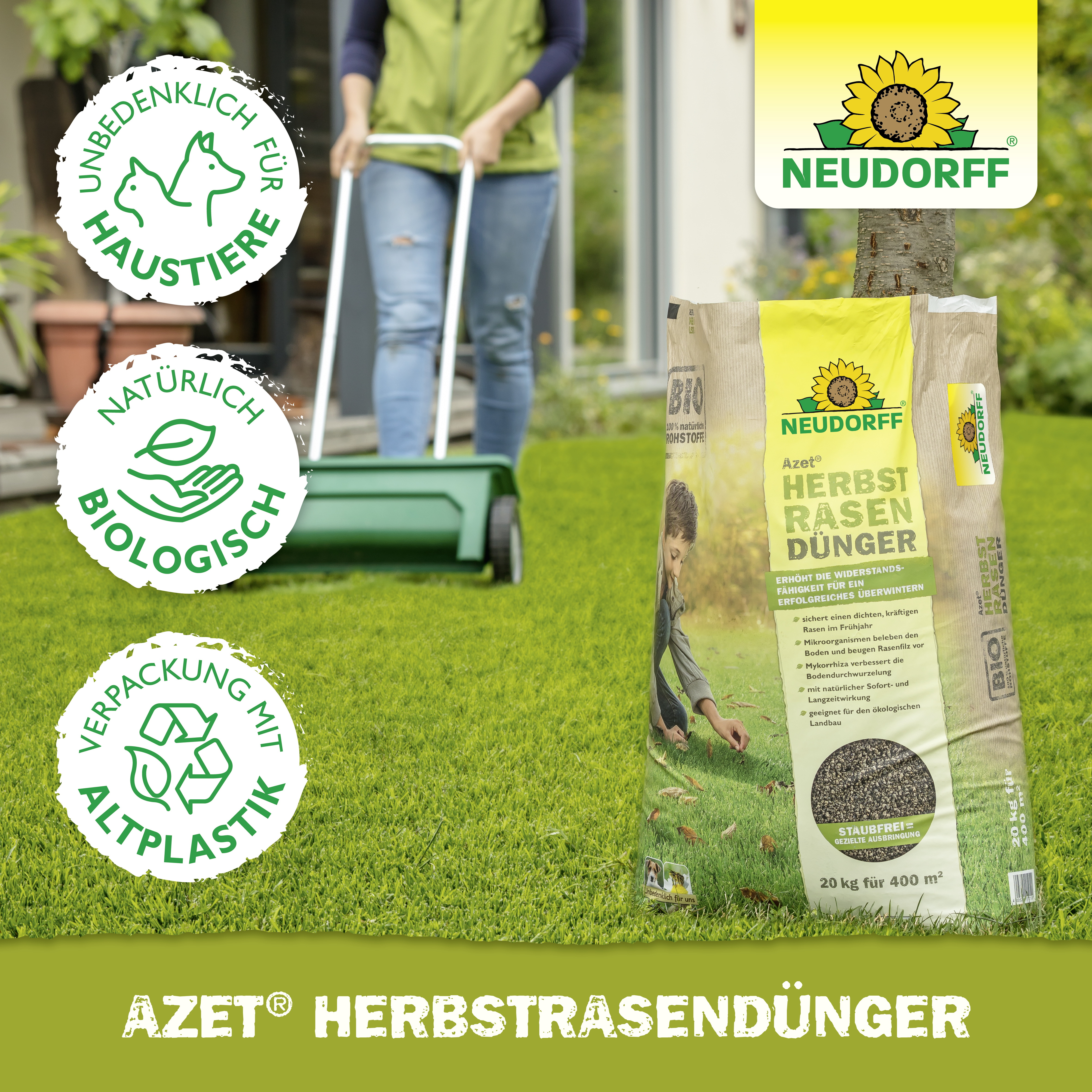 Neudorff Azet HerbstRasen Dünger