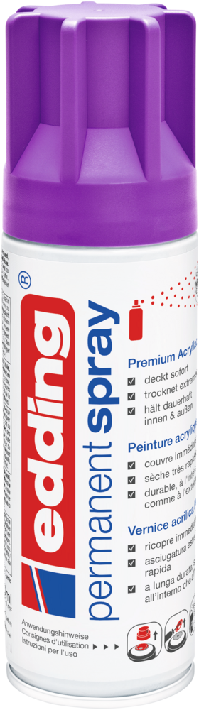 Edding 5200 Permanentspray Premium Acryllack beere matt Edding 5200 Permanentspray Premium Acryllack beere matt