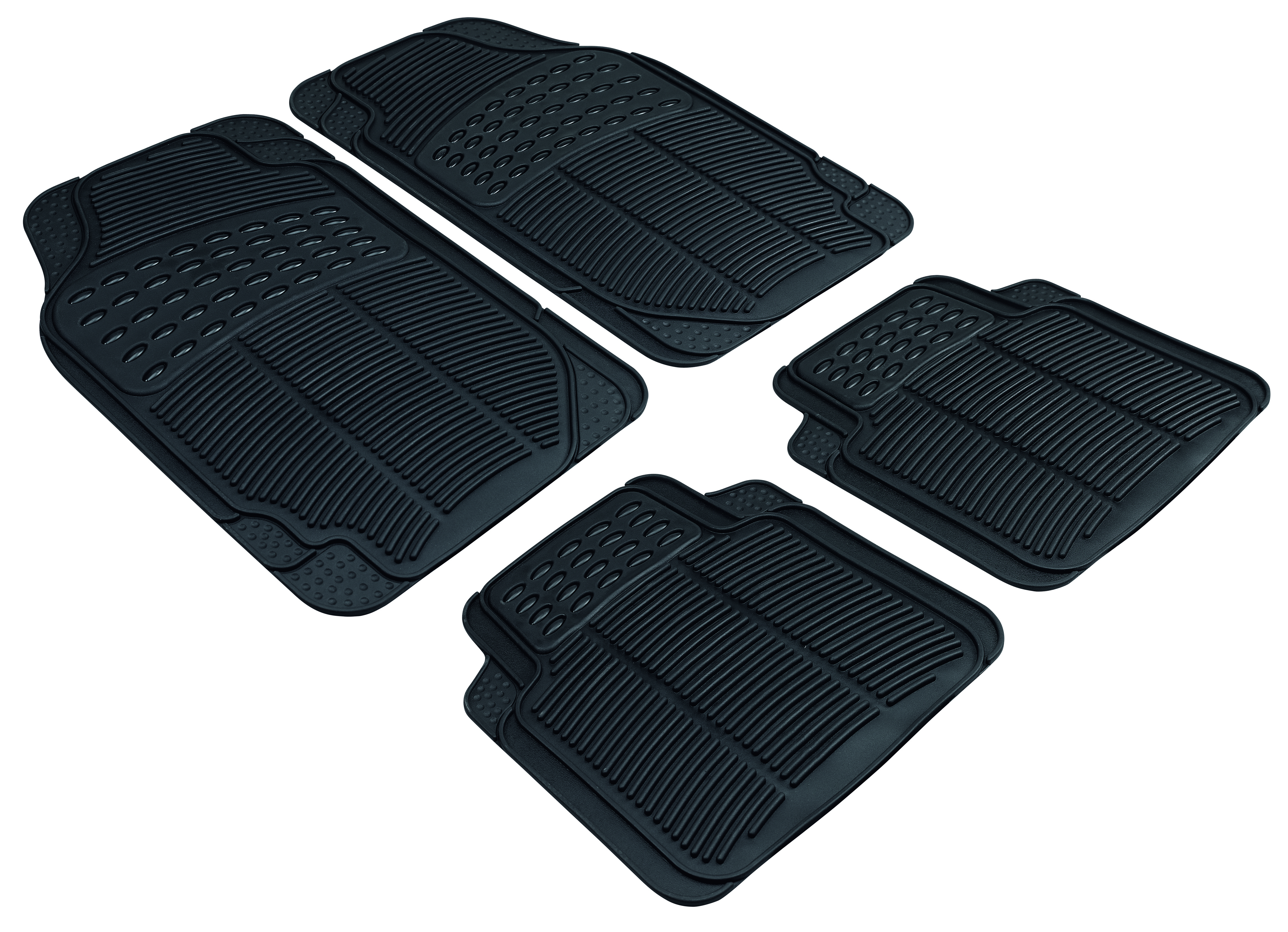 CarComfort Gummimatten-Set Spartakus 4-teilig CarComfort Gummimatten-Set Spartakus 4-teilig
