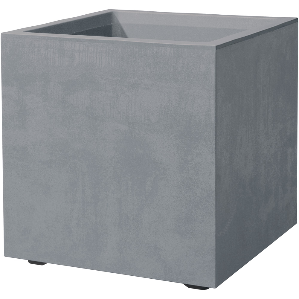 Deroma Pflanzkasten Quadro Millenium R, aschgrau