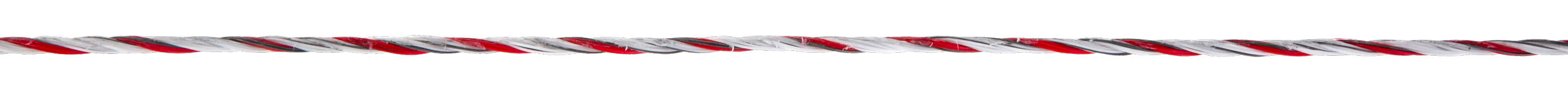 Kerbl AKO Profi Weidezaunlitze 9x0,25 TriC, 400m, weiß/rot