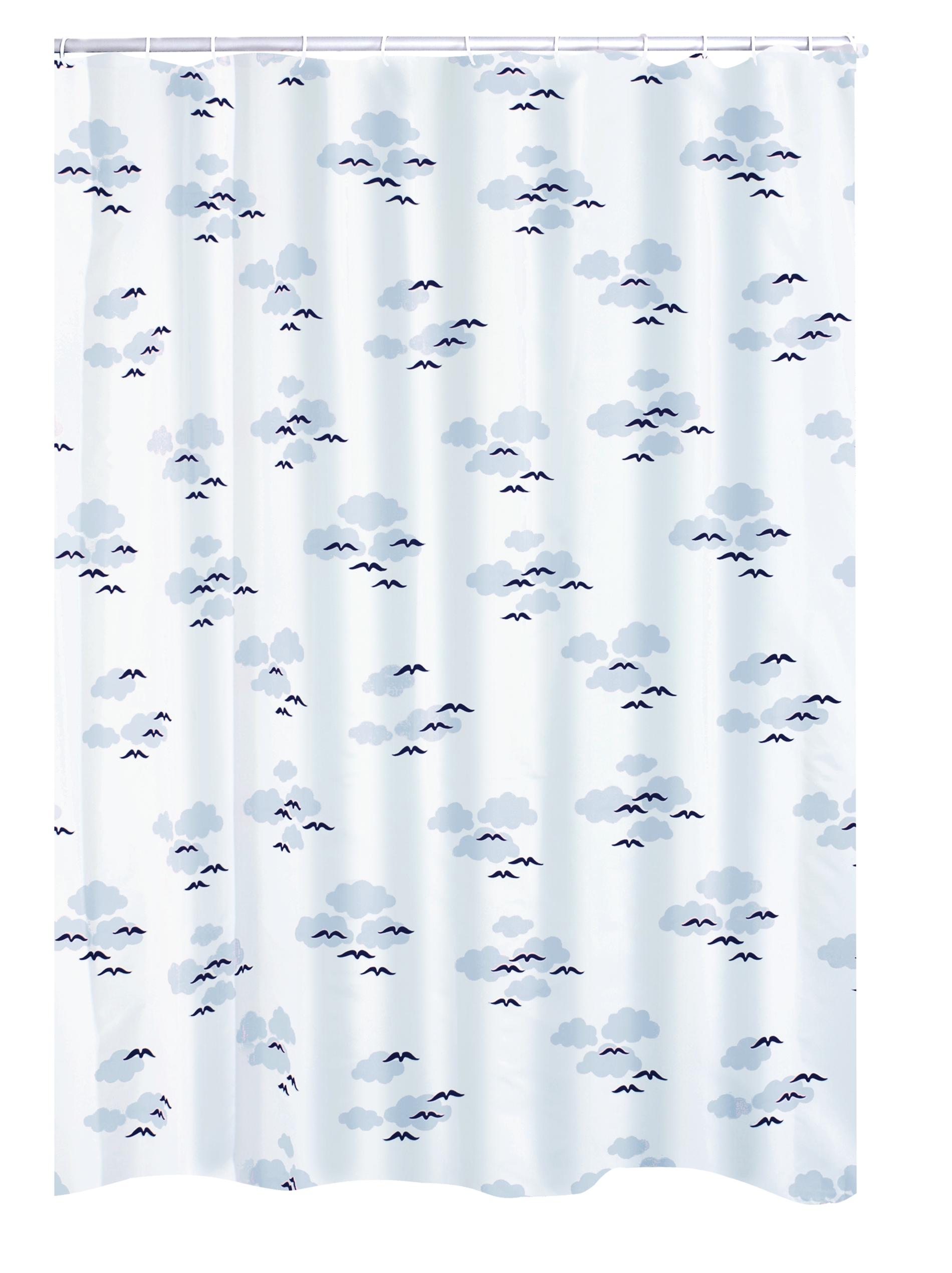 141231-1   TEXTIL-DUSCHVORHANG 180X200 CM HELGOLAND
