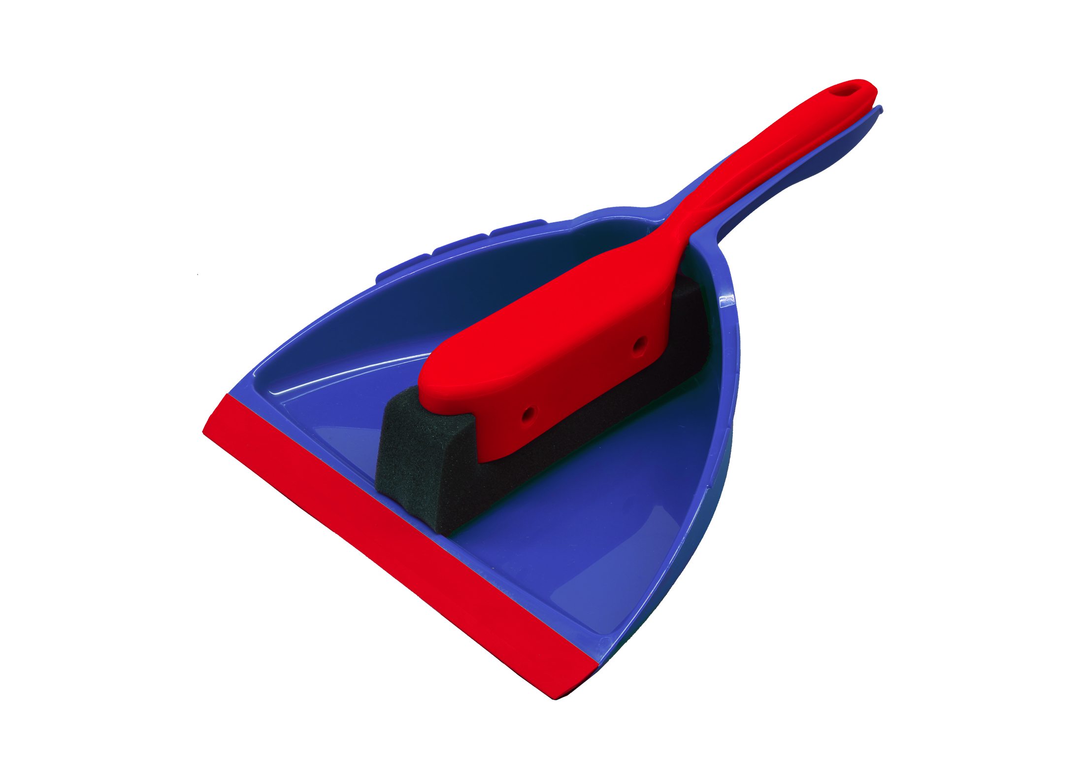 BÜRSTENMANN KEHRGARNITUR MIT SCHAUMSTOFFFEGER 