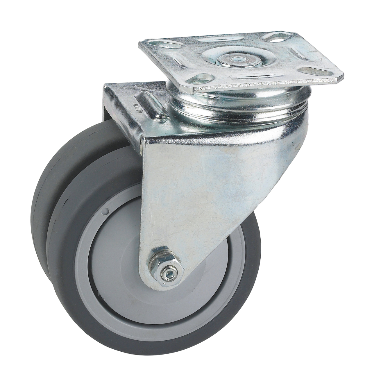 647103 Dörner + Helmer Apparate-Doppelrolle 75x25 mm, Platte 60x60 mm